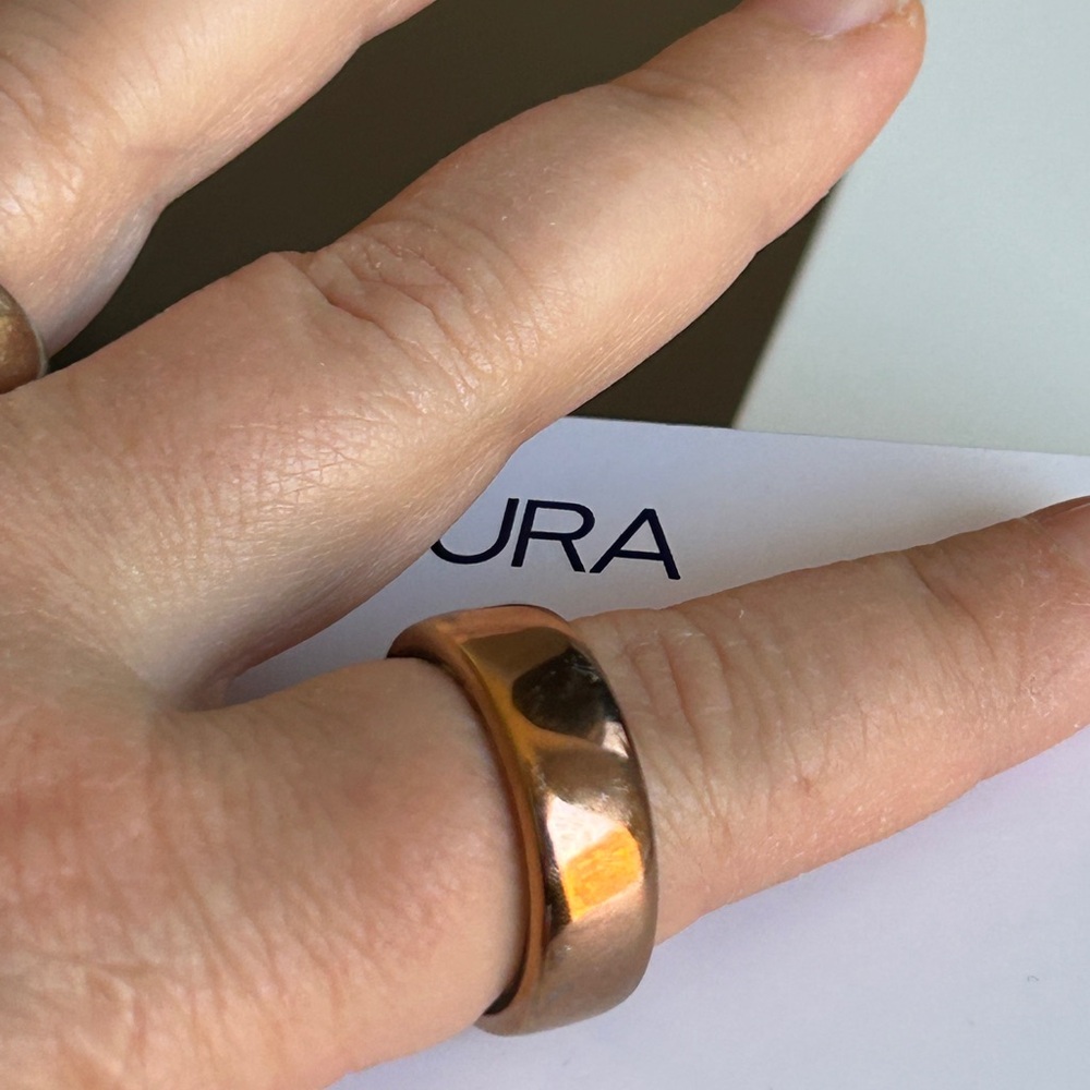 Oura Ring  Gen 3 Horizon Rose Gold size 10 - Picture 4 of 8